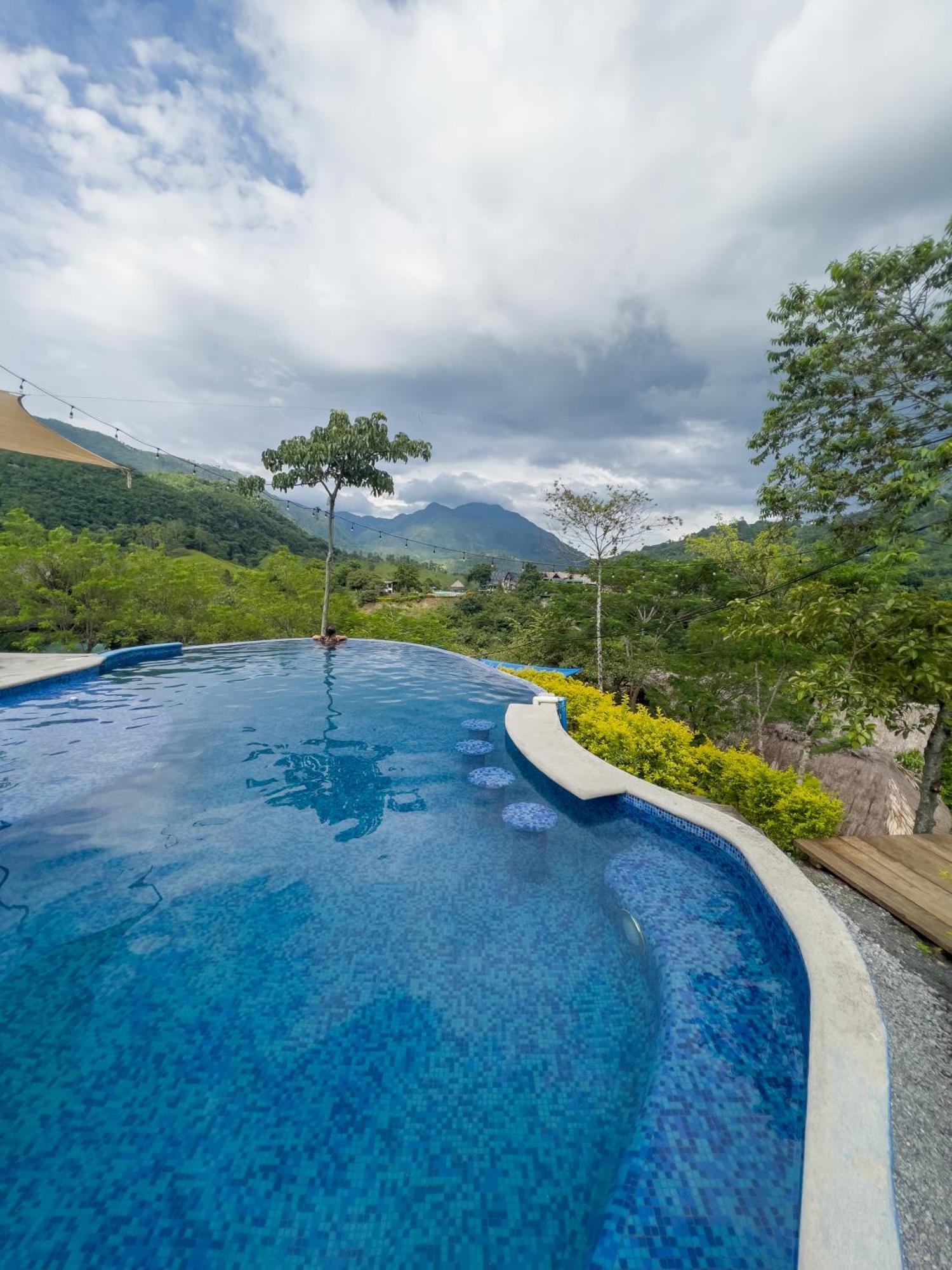 Hostal Vista Verde Lanquín Exterior foto